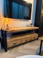 Tv - meubel mango hout HUUS, Huis en Inrichting, Kasten | Televisiemeubels, Ophalen, Minder dan 50 cm, Zo goed als nieuw, Minder dan 100 cm