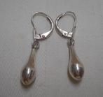 Zilveren vintage oorbellen met pegel nr.574, Hangers, Verzenden, Zo goed als nieuw, Zilver