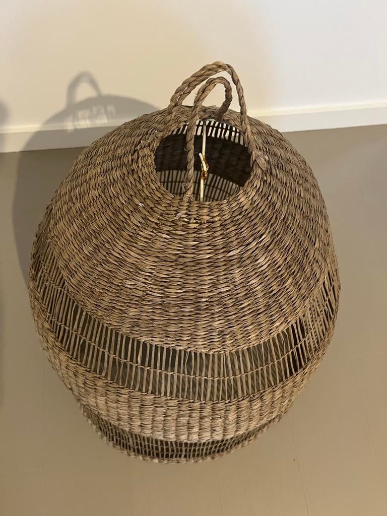 IKEA: TORARED - Zeegras hanglamp, Huis en Inrichting, Lampen | Hanglampen, Overige materialen, Ophalen of Verzenden, Minder dan 50 cm