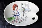Schaaltje vrouw in bloemetjesjurk, 1950s, Antiek en Kunst, Ophalen