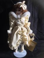 Franklinmint pop 40 cm lang, Ophalen of Verzenden, Nieuw, Pop