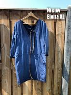 Nieuw Elvira jurkje in jersey denim blauw maat 42-44 / XL, Blauw, Jurk, Nieuw, Ophalen of Verzenden