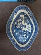 Blue Willow wiebervorm schaal Wedgewood, Ophalen of Verzenden
