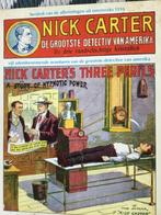 Carter, Nick Carter, Vijf avonturen, Herdruk 1910, Skarabee, Ophalen of Verzenden, Zo goed als nieuw, Nick Carter
