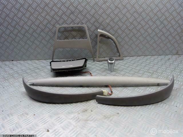 Interieurlijsten set BMW 1-serie E81 LCI zilver, Auto-onderdelen, Interieur en Bekleding, BMW, Gebruikt, Ophalen of Verzenden