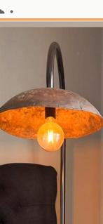 Booglamp,Aura Peeperkorn,Hoffz wonen,metaal,sober,, Huis en Inrichting, Lampen | Vloerlampen, Ophalen, Zo goed als nieuw, Metaal