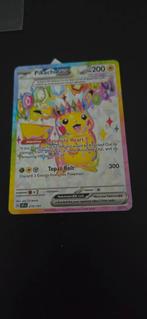 Pikachu EX Full Art - Surging Sparks, Ophalen of Verzenden, Nieuw, Losse kaart, Foil