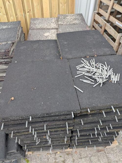 Rubberen tegels, stalmatten 50 x50 x 6cm, Dieren en Toebehoren, Stalling en Weidegang, Opfok, Stalling, Weidegang, Toebehoren