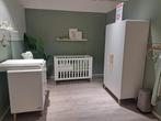 Babykamer Iglo wit ledikant, commode, kast Showmodel, Kinderen en Baby's, Kinderkamer | Complete kinderkamers, Ophalen, Zo goed als nieuw