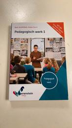 Pedagogisch werk 1, Ophalen of Verzenden, Nieuw, Overige niveaus, Overige vakken