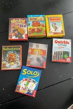 7 verschillende kaartspellen 5 per spel, Hobby en Vrije tijd, Gezelschapsspellen | Kaartspellen, Ophalen of Verzenden, Zo goed als nieuw
