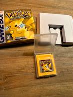 Pokemon Geel met doos (Special Pikachu ed.), Spelcomputers en Games, Games | Nintendo Game Boy, Avontuur en Actie, Ophalen of Verzenden