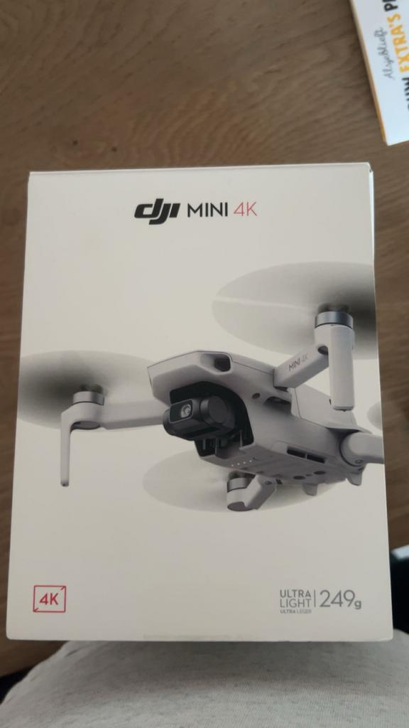 DJI Mini 4K - drone, Audio, Tv en Foto, Drones, Nieuw, Cameradrone, Standaard kwaliteit, DJI, Minder dan 250 gram, 15 tot 30 minuten
