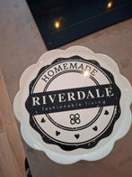 Riverdale Taartplateau - Stijlvol Presenteren, Porselein of Keramiek, Schaal, Rond, Ophalen of Verzenden