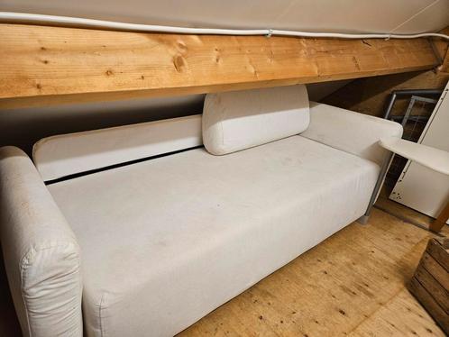 Slaapbank Ikea wit 180x80, Huis en Inrichting, Slaapkamer | Slaapbanken, Gebruikt, 200 cm, Tweepersoons, Wit, Ophalen