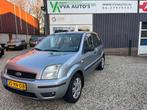 Ford Fusion 1.6 Ghia airco,elektr ramen,bluetooth,trekhaak, Auto's, Ford, Te koop, Zilver of Grijs, Benzine, 1034 kg