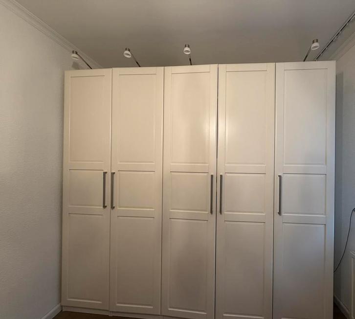 Pax kast deuren + lampen, Huis en Inrichting, Kasten | Kledingkasten, Zo goed als nieuw, 200 cm of meer, 50 tot 75 cm, Ophalen