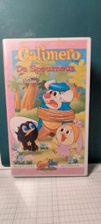 vintage jaren 90 videoband vhs calimero de speurneus, Alle leeftijden, Ophalen of Verzenden