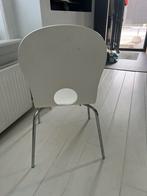 Eetkamerstoelen 2 modellen, per stuk, Huis en Inrichting, Stoelen, Ophalen, Gebruikt, Wit, Modern
