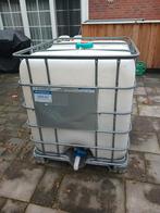 IBC container/ regenwatertank 1000 liter, Tuin en Terras, Regentonnen, 150 liter of meer, Ophalen, Zo goed als nieuw