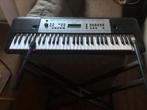 Keyboard Yamaha YPT-260 met standaard, rekje, en koptelefoon, Muziek en Instrumenten, Keyboards, 61 toetsen, Met standaard, Zo goed als nieuw