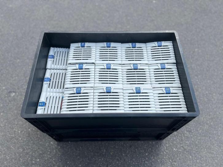 Partij 800-1000x Rittal inbouwventilator gebruikt, Doe-het-zelf en Verbouw, Elektra en Kabels, Gebruikt, Overige typen, Ophalen of Verzenden