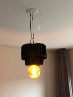 Zwarte plafondlamp, Ophalen of Verzenden, Zo goed als nieuw, Overige materialen, Modern