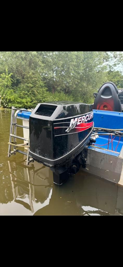 9.9 pk op afstandsbediening, Watersport en Boten, Bootonderdelen, Zo goed als nieuw, Motor en Techniek, Motorboot, Ophalen of Verzenden