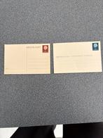 1 briefkaart en 1 adreswijziging, Postzegels en Munten, Postzegels | Nederland, Ophalen of Verzenden, Na 1940, Postfris