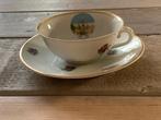 Zeer mooi oud kopje. Limoges France Lourdes. Gouden rand., Ophalen
