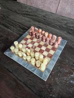 Prachtig onyx / marmeren schaakbord, Ophalen