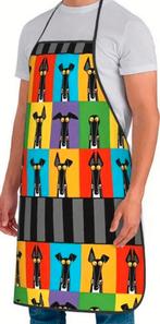 Nieuwe keukenschort windhonden windhond, Ophalen, Nieuw