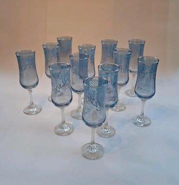 Vintage Italiaanse Champagne Flutes beschikbaar voor biedingen