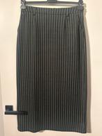 Freequent - grijs wit pinstripe rok | maat S, Freequent, Ophalen of Verzenden, Zo goed als nieuw, Maat 36 (S)