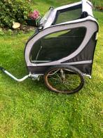 Hondenkar met aansluiting tot fiets 75 euro gelijk beschikb, Ophalen of Verzenden, Gebruikt, Hondenkar, Vering