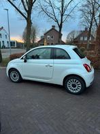 Fiat 500 Twinair Turbo 80pk 2017 Wit, Auto's, Voorwielaandrijving, 31 €/maand, Origineel Nederlands, Handgeschakeld