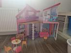 Barbie huis, Kinderen en Baby's, Poppenhuis, Zo goed als nieuw, Ophalen