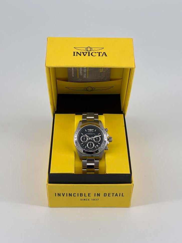 Invicta Pro diver 9223, Sieraden, Tassen en Uiterlijk, Horloges | Heren, Zo goed als nieuw, Polshorloge, Overige merken, Staal