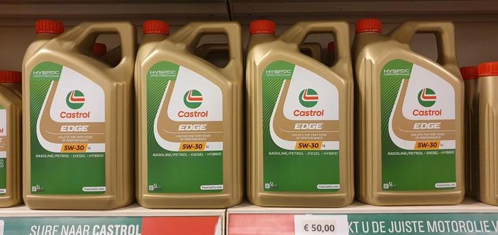 Castrol Edge 5w30 LL Titanium versterkte longlife motorolie, Auto diversen, Onderhoudsmiddelen, Ophalen