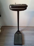 Vintage staande personenweegschaal van het merk Mikro Döft, Ophalen, Gebruikt, 100 kg of meer, Personenweegschaal