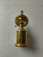 Antiek Messing British Coal Mining Olielamp, Antiek en Kunst, Antiek | Lampen, Ophalen of Verzenden