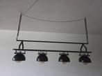 Industriële metalen hanglamp, Ophalen, Zo goed als nieuw, Metaal, Minder dan 50 cm
