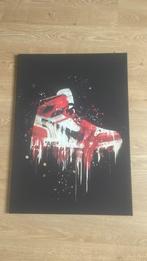 Jordan 1 schilderij, Ophalen of Verzenden, Zo goed als nieuw, Schilderij, Minder dan 50 cm