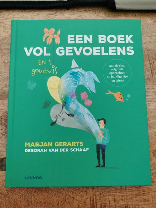 Marjan Gerarts - Een boek vol gevoelens en 1 goudvis, Boeken, Gezondheid, Dieet en Voeding, Zo goed als nieuw, Dieet en Voeding