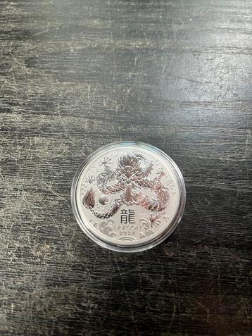 Australia Lunar serie 3 Dragon 1 Dollar 1 Oz. 2024 beschikbaar voor biedingen