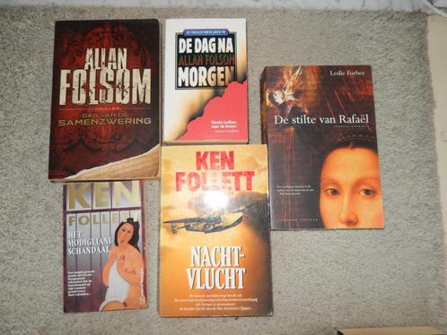 Folsom Forsyth Follett French Ludlum Picoult 5 voor €7,00, Boeken, Thrillers, Zo goed als nieuw, Europa overig, Ophalen of Verzenden
