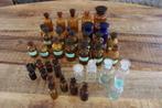 Verzameling antieke apothekers flesjes, met stop, Antiek en Kunst, Antiek | Glas en Kristal, Ophalen of Verzenden