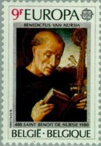1972 - uitgiftejaar 1980 - Europazegel - postfris XXX, Ophalen of Verzenden, Zonder stempel, Postfris, Postfris