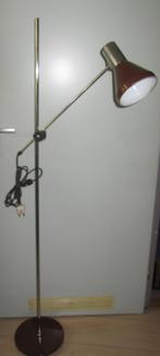Vintage vloerlamp hengellamp, Huis en Inrichting, Lampen | Vloerlampen, Ophalen of Verzenden, Gebruikt, Metaal, 150 tot 200 cm