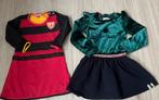 2 feestjurkjes maat 86/92 ninni vi lookx, Kinderen en Baby's, Babykleding | Maat 86, Ophalen, Zo goed als nieuw, Meisje, Jurkje of Rokje